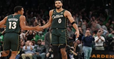 Celtics derriban a 76ers y siguen líderes en la NBA