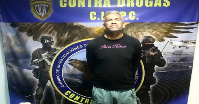 Detienen a hombre en Caracas por tráfico de drogas