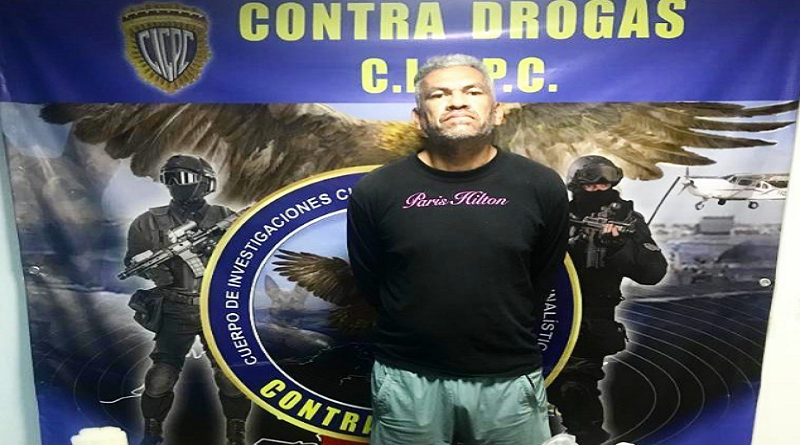 Detienen a hombre en Caracas por tráfico de drogas