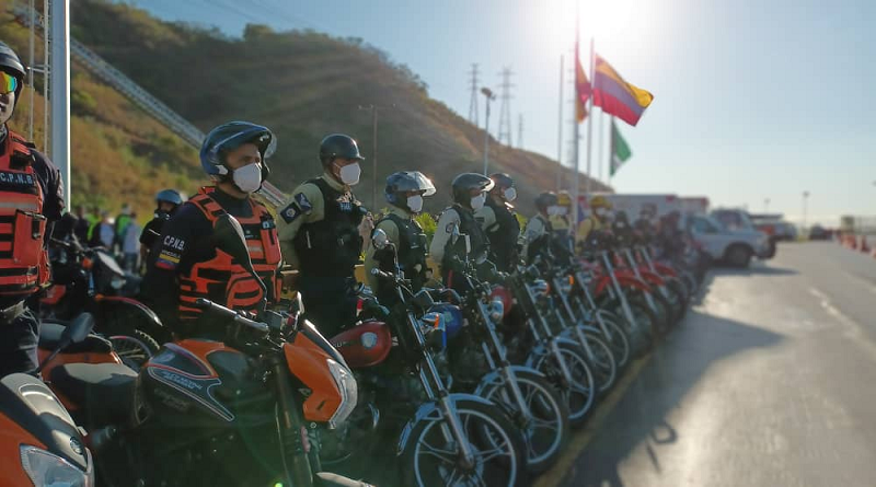 Despliegan efectivos militares y funcionarios policiales durante los carnavales en Aragua