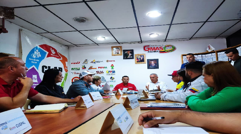 Estado Mayor de Alimentación en Táchira busca fortalecer atención al pueblo