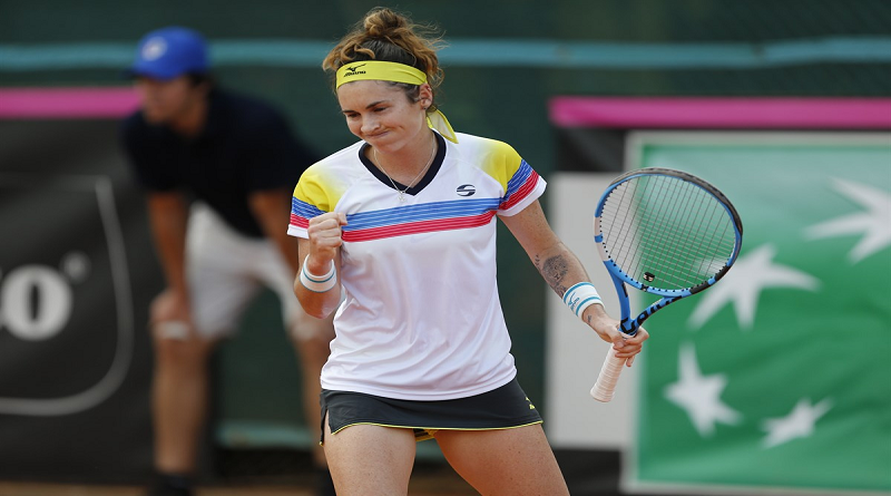 Eliminan a venezolana Gámiz del torneo de tenis de Linz