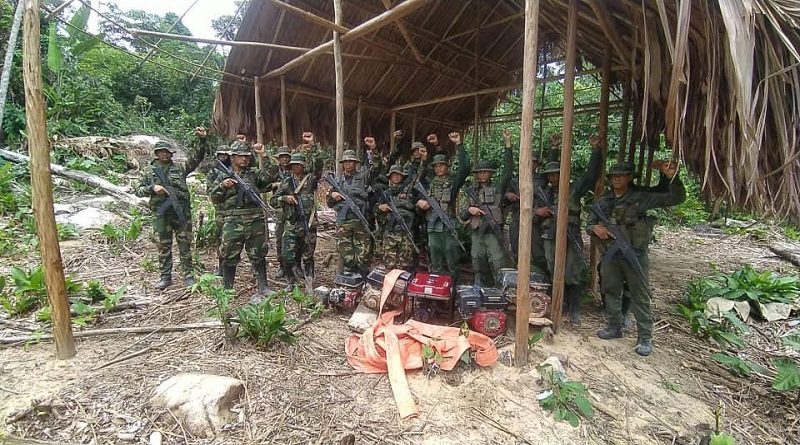 FANB desmantela campamento ilegal en Parque Nacional Yapacana en el estado Amazonas