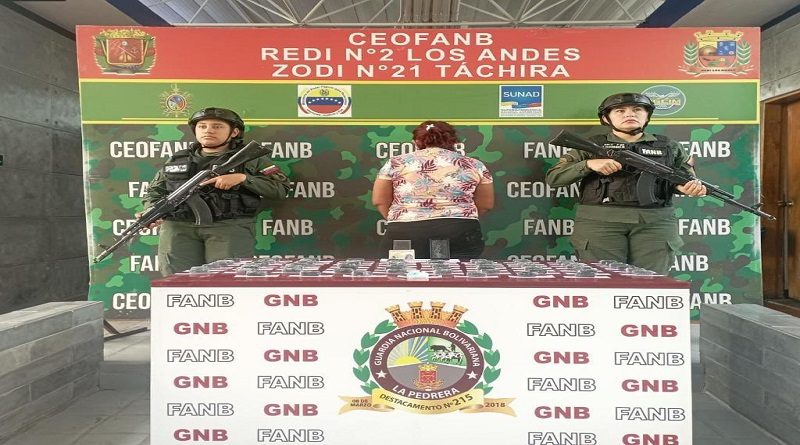 Capturan a integrante del grupo Tancol con carga de droga en Táchira