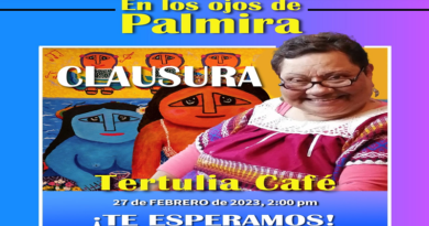 Este lunes finalizará la exposición "En los ojos de Palmira"