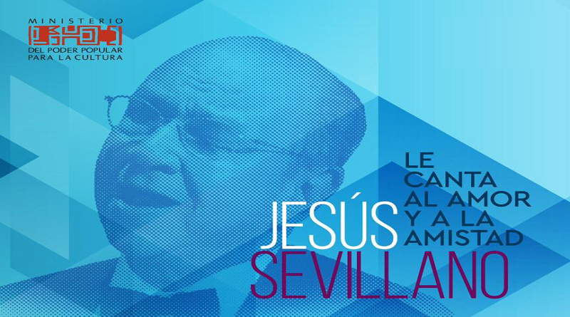 Casona Cultural Aquiles Nazoa presenta a Jesús Sevillano cantando al amor y la amistad
