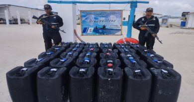 Incautados más de mil 600 litros de combustible en Cayo Herradura