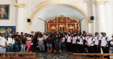 Reanudan visita de estudiantes de la isla Santa Lucía al municipio Antolín del Campo en Margarita