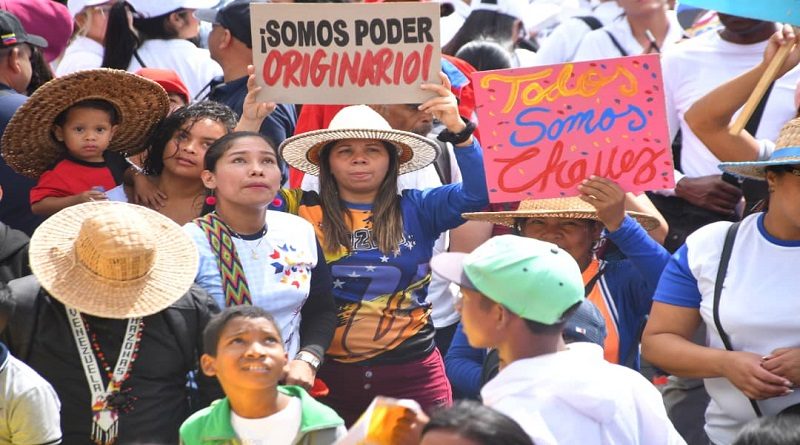 Juventud venezolana refleja el carácter humanista y social del ideal bolivariano