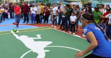 Más de 47 canchas múltiples han sido reactivadas en La Guaira