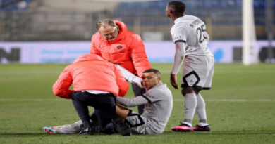 Kylian Mbappé estará de baja por 3 semanas