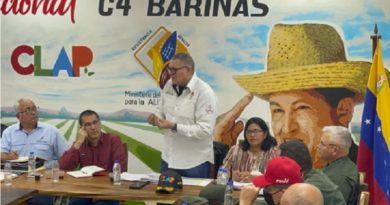 Minppal afianza programas alimentarios junto a CLAP de Barinas