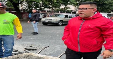 Supervisan trabajos de rehabilitación en avenida Intercomunal del Valle