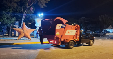 Cuadrillas de limpieza se desplegaron en Los Próceres para sanear sus espacios
