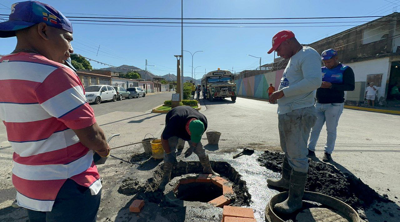Plan Topo sustituye 74 metros de colectores de aguas servidas en Cagua