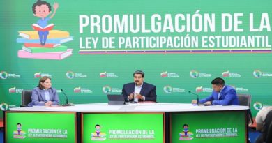 Pedro Infante: "Ley de Participación Estudiantil es ejemplo de democracia participativa en la Revolución Bolivariana"