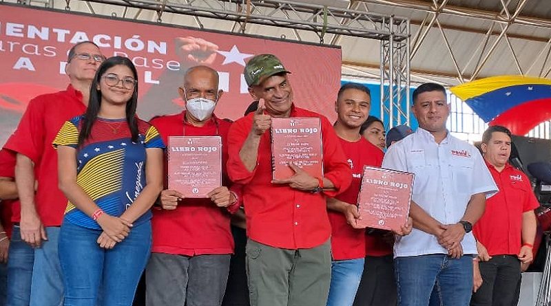PSUV juramenta a equipos políticos de Sucre y Bolívar y firma del Acta de Compromiso Patriótico y Revolucionario
