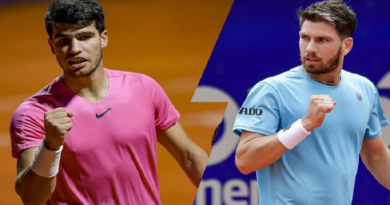 Tenistas Alcaraz y Norrie debaten campeonato del Argentina Open