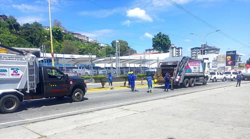 Mantienen en óptimas condiciones principales avenidas de Valera