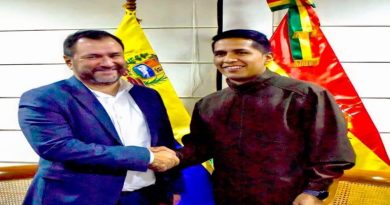 Canciller venezolano y Presidente del Senado de Bolivia acuerdan reforzar la cooperación política e integral