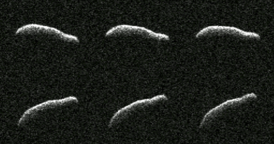 Revelan imágenes de asteroide "extremadamente alargado" que pasó cerca de la Tierra