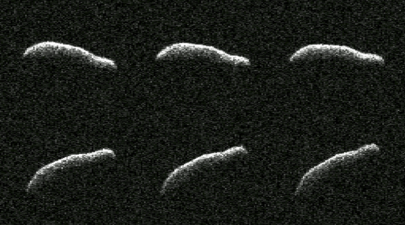 Revelan imágenes de asteroide "extremadamente alargado" que pasó cerca de la Tierra