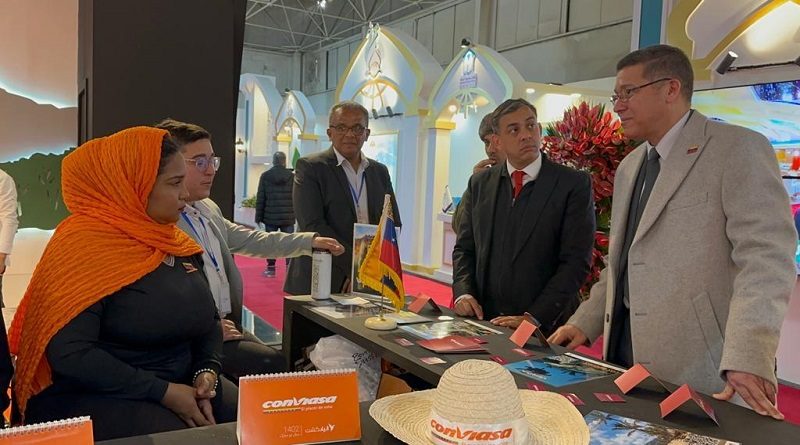Conviasa exhibe potencialidades de Venezuela en la Feria Internacional de Turismo de Irán