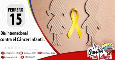 Venezuela en pie de lucha contra el cáncer infantil