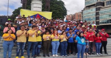 Jóvenes venezolanos tomarán calles de Caracas este domingo 12 de febrero