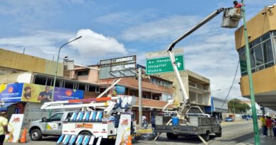 Ofensiva Iribarren Iluminado rehabilita alumbrado público en Barquisimeto