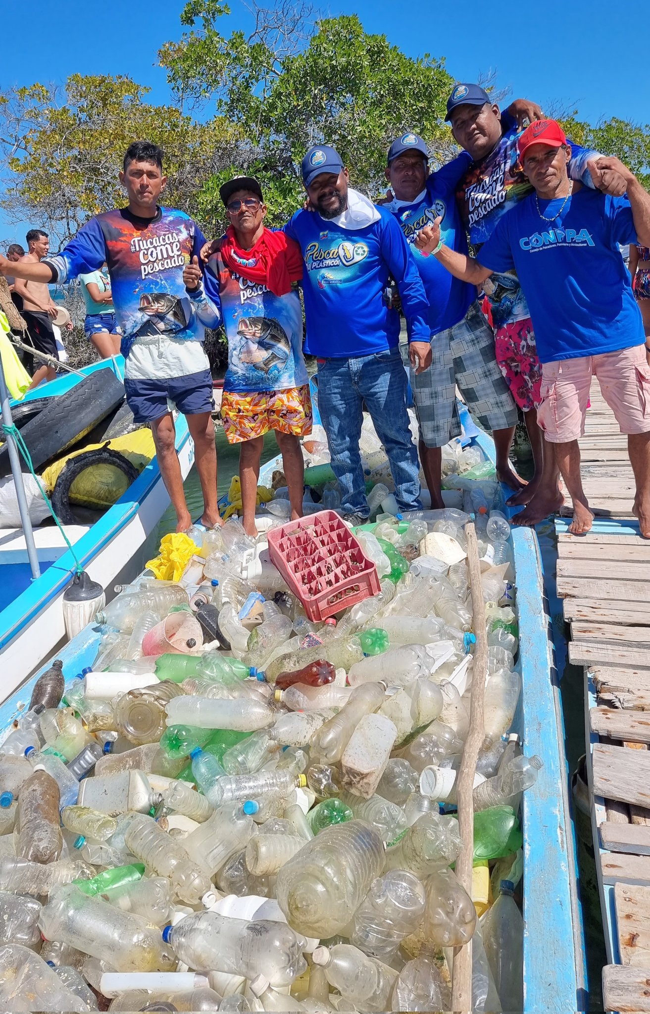 Más de tonelada y media de plástico retiraron de aguas de Parque Nacional Morrocoy