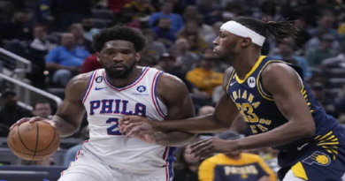 Los 76ers de Filadelfia superó a los Pacers