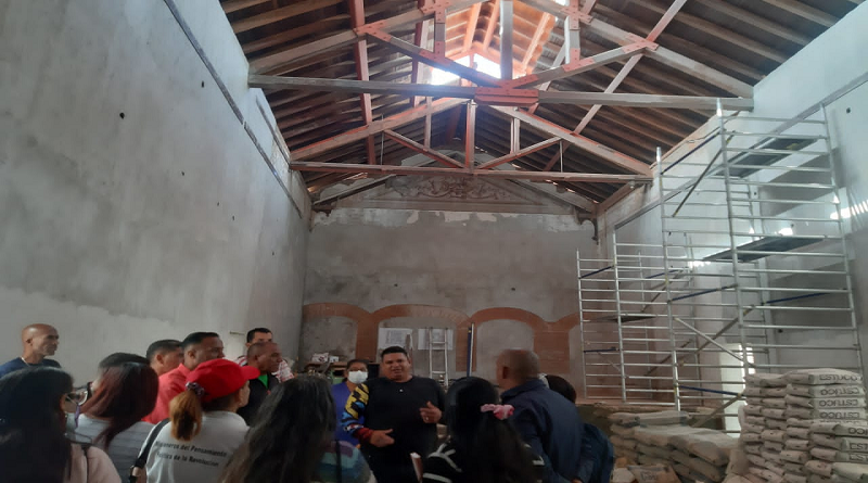 AN inspecciona recuperación de Escuela Superior de Música José Ángel Lamas
