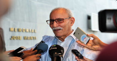 Arriba a Venezuela el presidente de la República Árabe Saharaui Democrática, Brahim Ghali