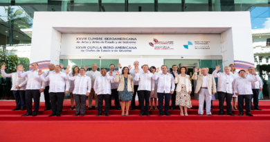 Canciller Gil arriba a República Dominicana para participar en Cumbre Iberoaméricana