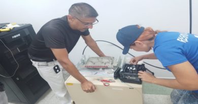 Cantv conecta con fibra óptica a Insalud de Carabobo