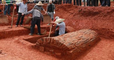 Hallan antigua tumba de la dinastía Jin en provincia de Hebei en China