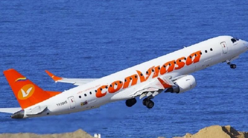 Conviasa cumple 19 años como aerolínea bandera de Venezuela