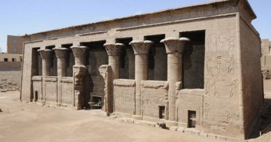 Descubren representación del zodiaco en templo de Antiguo Egipto