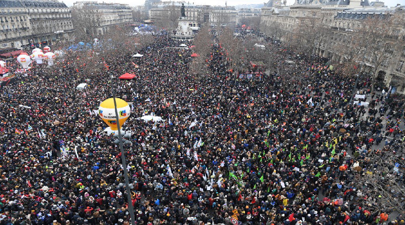 Fuerzas de seguridad detienen a cientos de manifestantes tras protestas en Francia