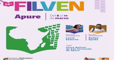 Capítulos regionales de la 18ª FILVEN inician este 8 de marzo