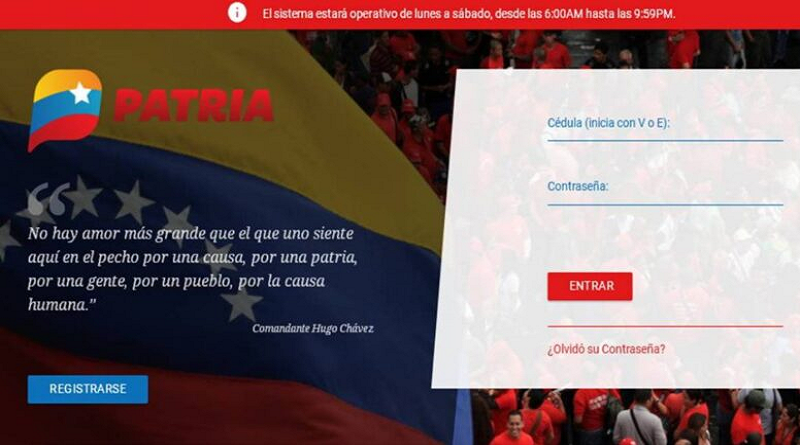 Activan registro de Gran Misión Mujer Venezuela en Sistema Patria
