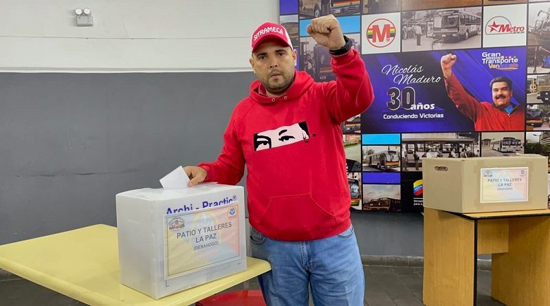Jefe de Estado felicita a la nueva Directiva sindical del Metro de Caracas