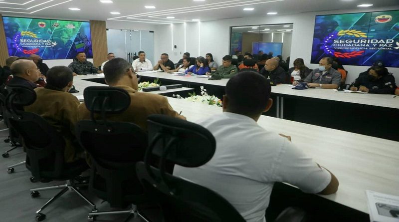 Efectúan reunión para tributación de incidencias en despliegue Semana Santa Segura 2023