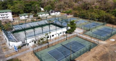 Rehabilitan Complejo de Canchas de Tenis en San Juan de los Morros