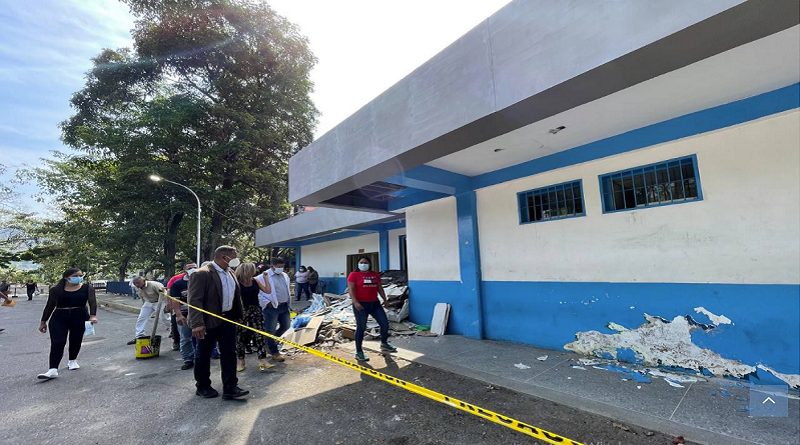 Avanzan obras en la emergencia del Hospital Dr. Israel Ranuárez Balza en Guárico