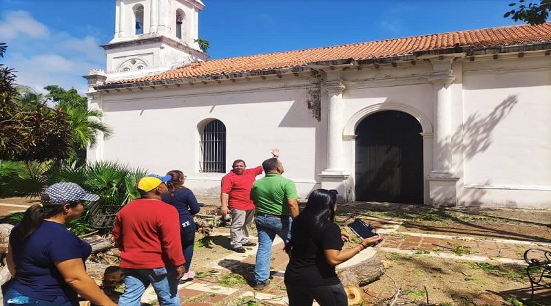 Rehabilitan iglesia de San José de Paraguachí de Nueva Esparta