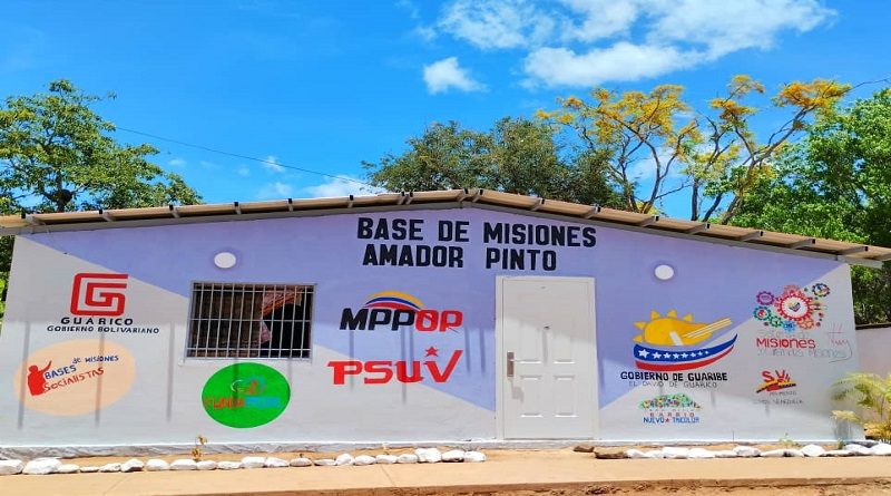 Inaugurada Base de Misiones Socialista Amador Pinto en Guárico