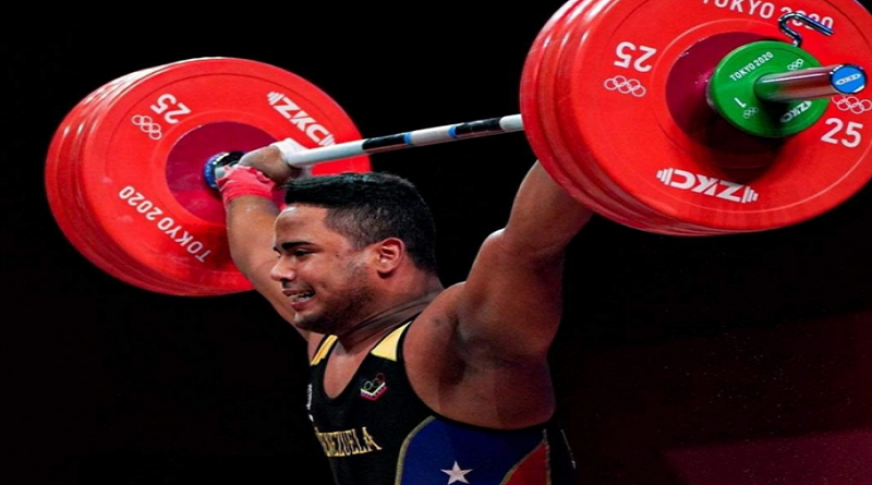 Keydomar Vallenilla se impone en el Campeonato Panamericano de Levantamiento de Pesas