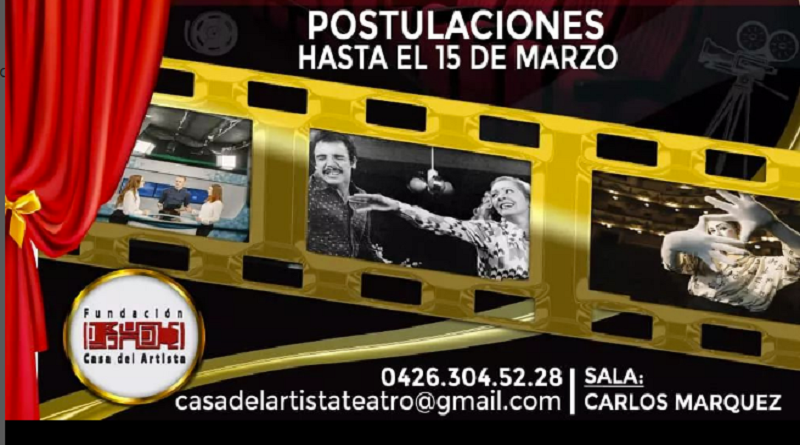 La-Casa-del-artista-en-Caracas-dictara-taller-de-actuacion-profesional.